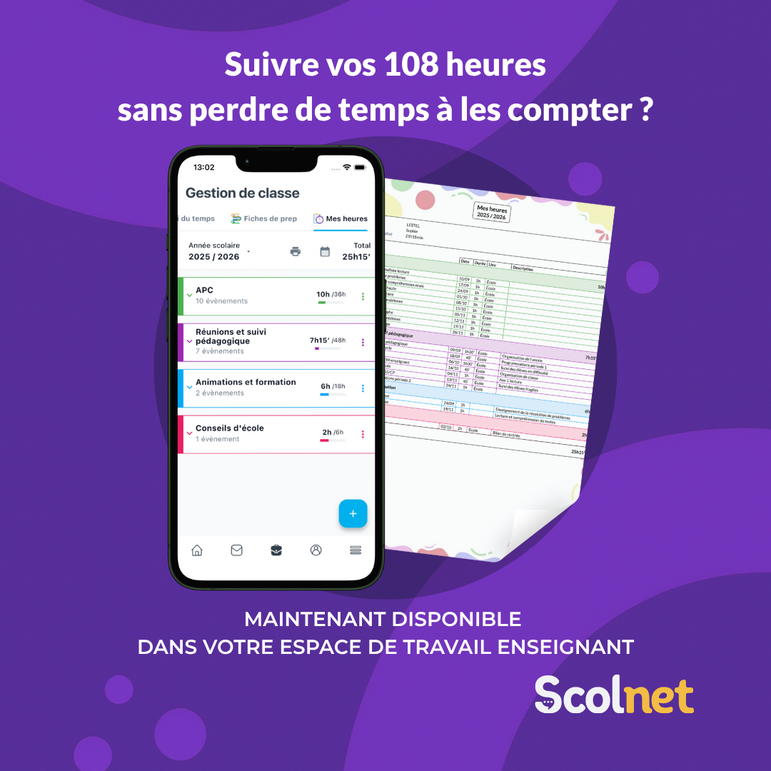 Nouvelle fonctionnalité pour suivre vos 108h