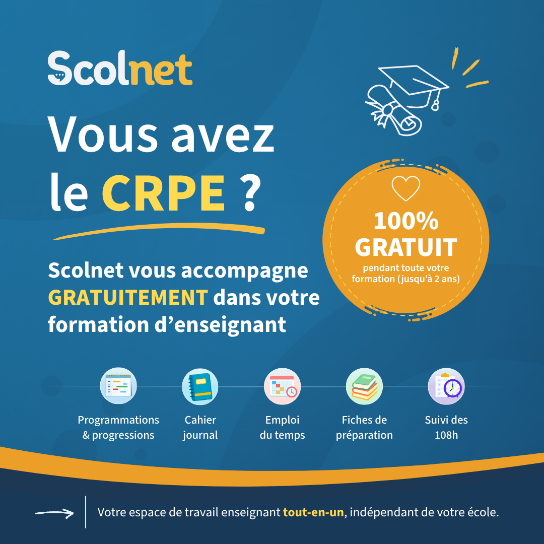 Scolnet Enseigant gratuit pour les PES